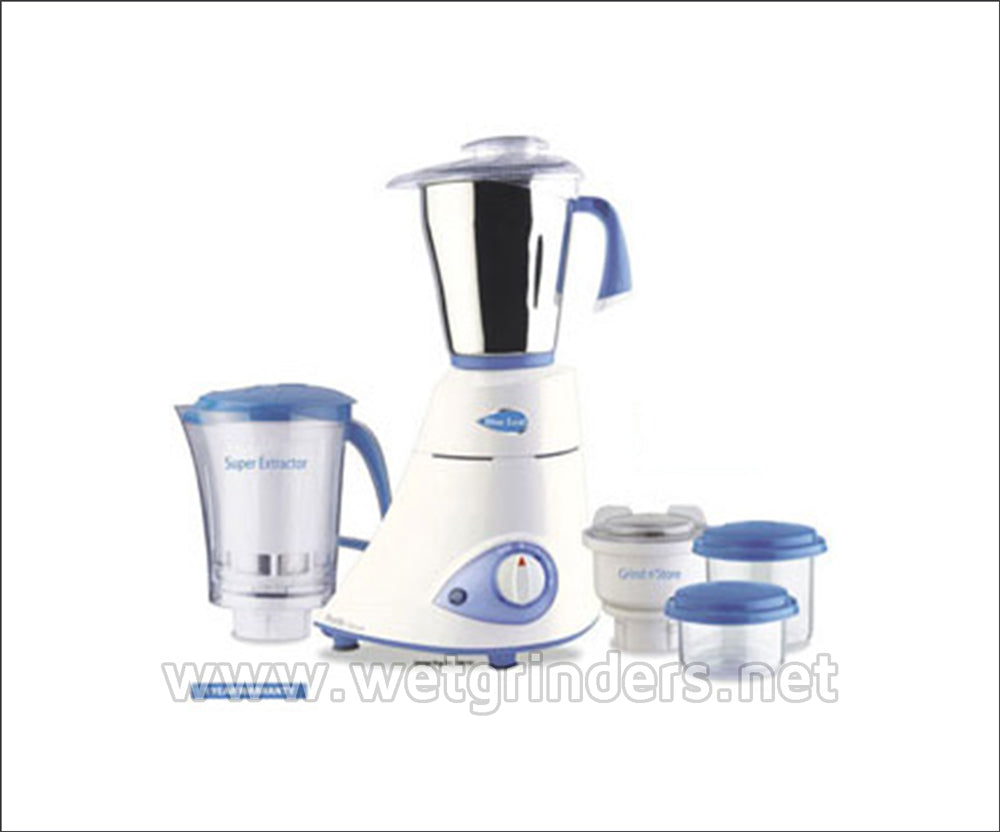 Preethi Eco Plus Mixer Grinder 110-Volt for Use in USA/Canada, White, 3-Jar